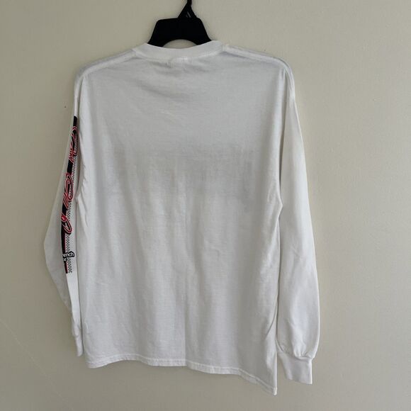 Dale Earnhardt 3 VTG The Intimidator Long Sleeve,  Chase Authentics, White- Lrg - Picture 12 of 13